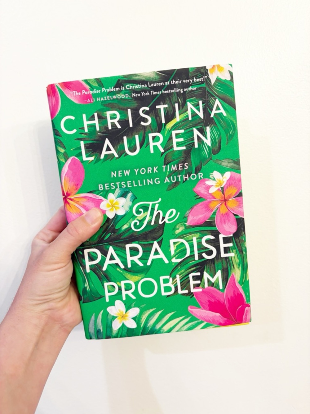 Christina Lauren 'The Paradise Problem' —  Hardcover Book